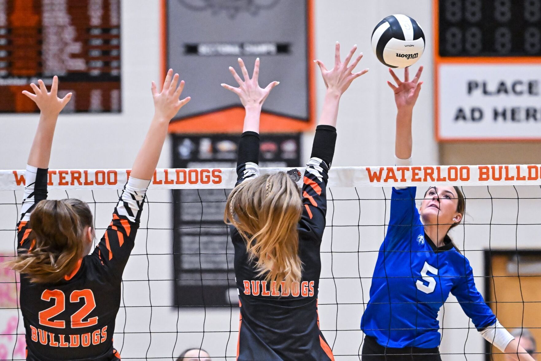 10/20/2025 - Girls Volleyball - Columbia at Waterloo